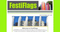 Desktop Screenshot of festiflags.co.uk